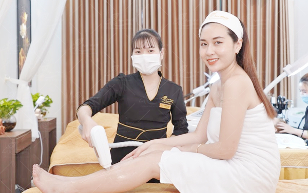 triệt lông chân vĩnh viễn bằng công nghệ Diode Laser Plus